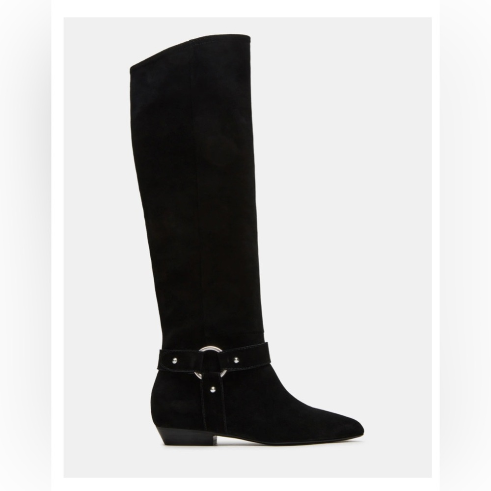 Steve Madden Black Over the Knee Boots